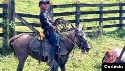 Bosco Díaz, 30 ans, est un Nicaraguayen expulsé des États-Unis.  Actuellement, il est retourné travailler dans les champs de sa ville de Camoapa, à environ 100 kilomètres de Managua. [Foto: Cortesía]