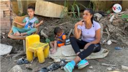 Mardelys Ruiz a perdu sa maison et celle de sa fille à Las Tejerías.