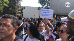 Des syndicats de divers secteurs sont descendus dans les rues du Venezuela pour exiger des salaires décents. [Foto: Álvaro Algarra – 23 de enero de 2023]