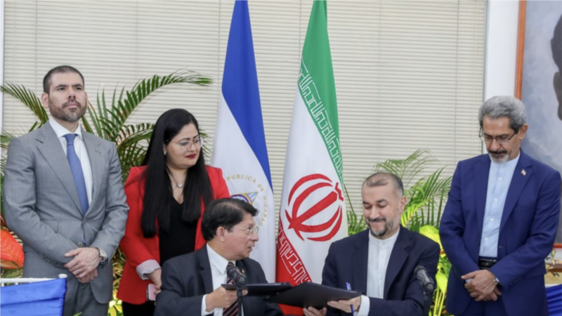 Le Nicaragua et l'Iran signent un accord de coopération