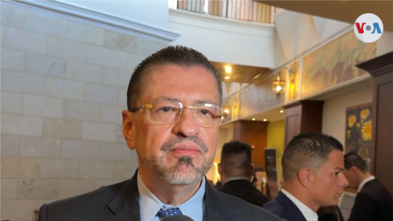 « Au Nicaragua, il n'y a pas de démocratie » : président du Costa Rica