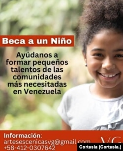 L'idée de donner des cours dans des quartiers populaires est née après avoir présenté une pièce de théâtre à Petare, dans l'État de Miranda, au Venezuela.  Photo publiée avec l'aimable autorisation de l'interviewé.
