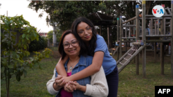 La journaliste nicaraguayenne Martha Irene Sánchez est la fondatrice du média numérique República 18, établi au Costa Rica.  Photo Houston Castillo, VOA