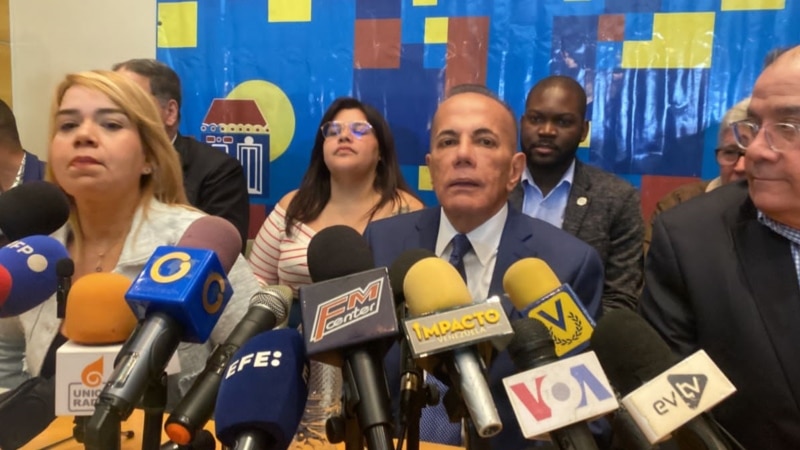 Le gouverneur propose que l'élection primaire de l'opposition au Venezuela soit la "réplique" des élections présidentielles de 2024