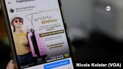 Offres Sorangel Rodriguez "tourisme esthétique au Venezuela".