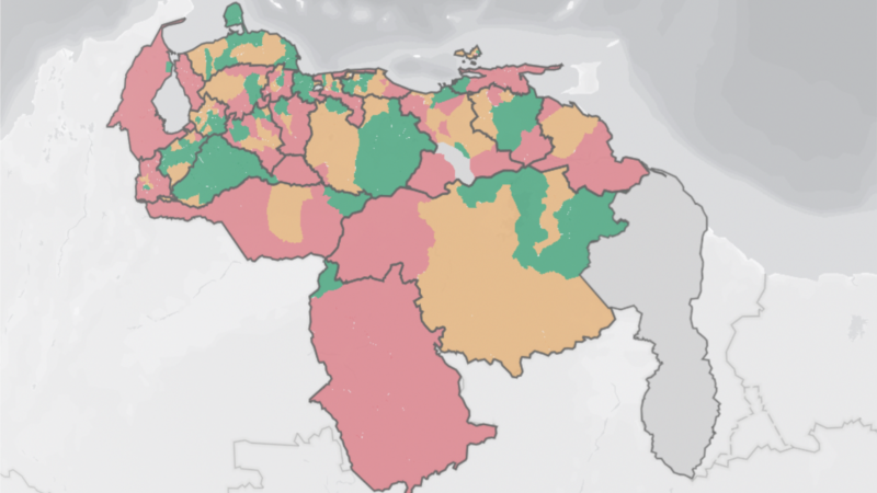 21% de la population du Venezuela vit dans une zone où l'accès aux informations locales est insuffisant