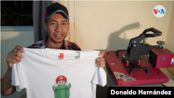 Le Nicaraguayen Snayder Suazo Baez s'est appuyé sur les envois de fonds pour avoir une petite entreprise pendant la pandémie au Costa Rica.