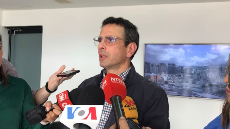 Henrique Capriles convoque une réunion des candidats à la primaire présidentielle de l'opposition