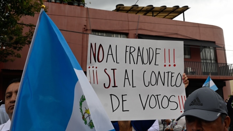 Les États-Unis expriment leur "profonde inquiétude" face à la situation électorale au Guatemala