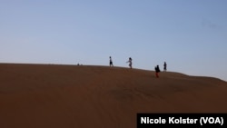 Los Médanos sont situés sur l'isthme de la péninsule de Paraguaná.
