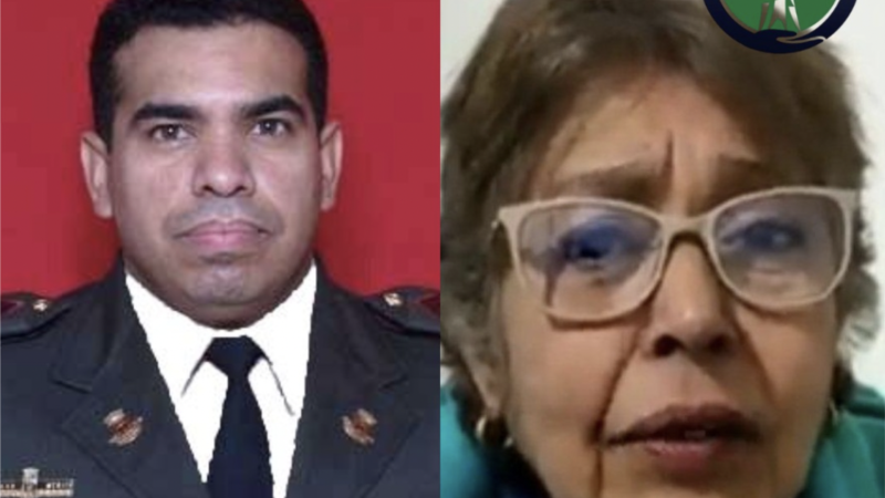 Ils dénoncent la "disparition forcée" de la mère d'un militaire considéré comme un prisonnier politique