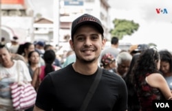 Robert Sánchez, 20 ans. [Foto: Fabiana Rondón]