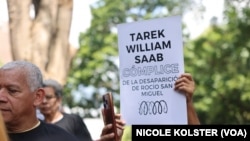 Rocío San Miguel a été arrêtée le 9 février et accusée d'être liée à un prétendu complot visant à assassiner le président Nicolas Maduro.