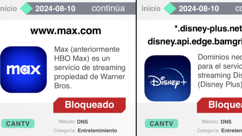 Des cyberactivistes signalent de nouveaux blocages numériques au Venezuela