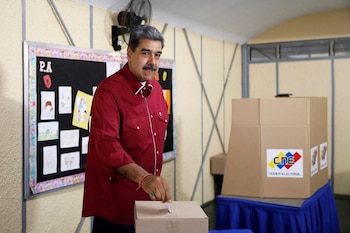 Le président du Venezuela, Nicolás