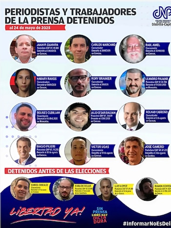 Au Venezuela, ils sont emprisonnés 16