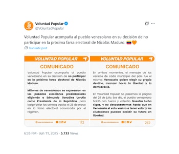 La déclaration populaire Will