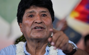L'ancien président Evo Morales