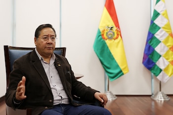 Le président de la Bolivie, Luis