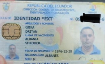 Dritan Gjika vivait en Équateur