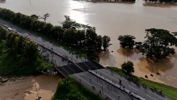 Image de l'effondrement du pont