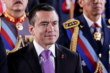 Le président de l'Équateur, Daniel