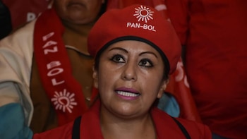 Ruth Nina, présidente du parti