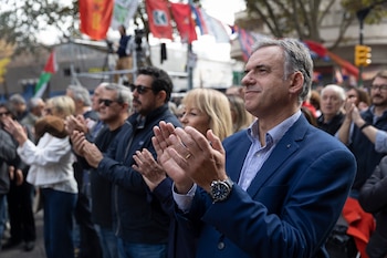 Le président uruguayen Yamandú Orsi,