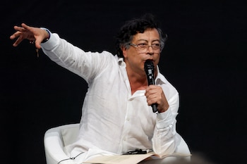 Le président de la Colombie, Gustavo