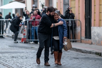 Boric reçu à la maison