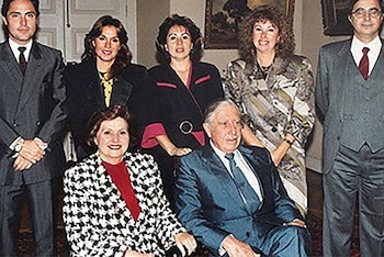 Le clan Pinochet-Hiriart en entier.