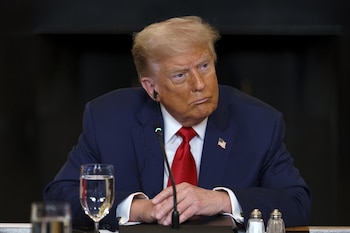 Le président américain Donald