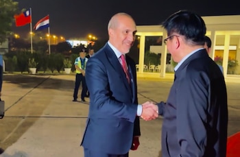 Le chancelier taïwanais Lin Chia-Lung