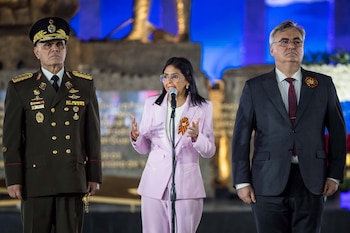 Le vice-président du Venezuela, Delcy