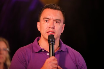 Le président Daniel Noboa a