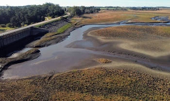 Vue générale du réservoir de