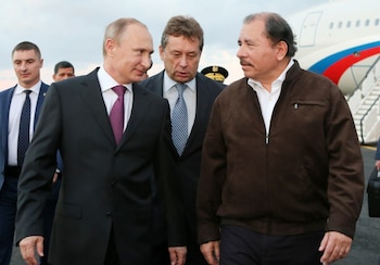 Le dictateur Ortega prend en charge avec ferveur