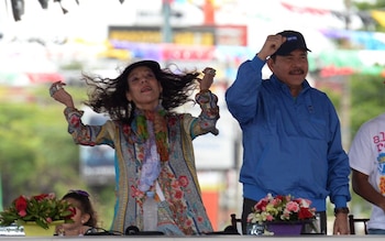 Rosario Murillo et Daniel Ortega