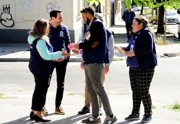 Censeurs uruguayens pendant le