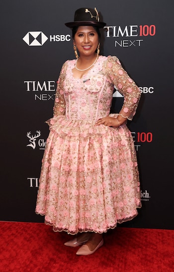 Eva Cup dans un gala