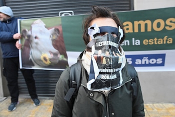 Les manifestations des victimes