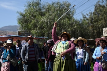 Un partisan de l'ancien président