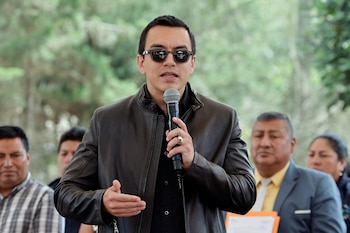 Le président de l'Équateur, Daniel