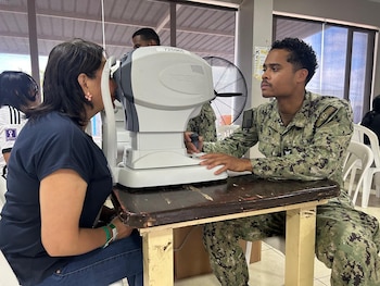 L'équipe de confort USNS