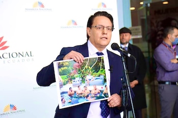 Fernando Villavicencio et la "photo