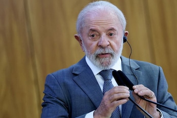 Le président brésilien Luiz Inacio