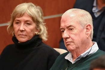 Pablo Carrasco et sa femme