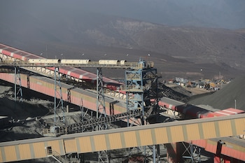 Vue générale de la mine