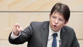 Le sénateur Miguel Uribe, victime