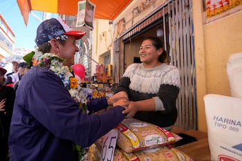 Le candidat à la présidentielle bolivienne Jorge